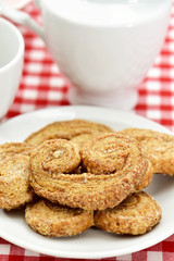 Poster - palmier pastries made with spelt flour