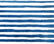 Watercolor dark blue stripe grunge pattern.