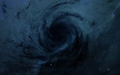 Wall Mural - black hole in space. elements of this image furnished by nasa