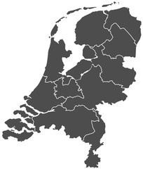 netherlands map