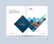 © Diamond Graphics - Vector design for cover annual report. Brochure or flyer in A4 w