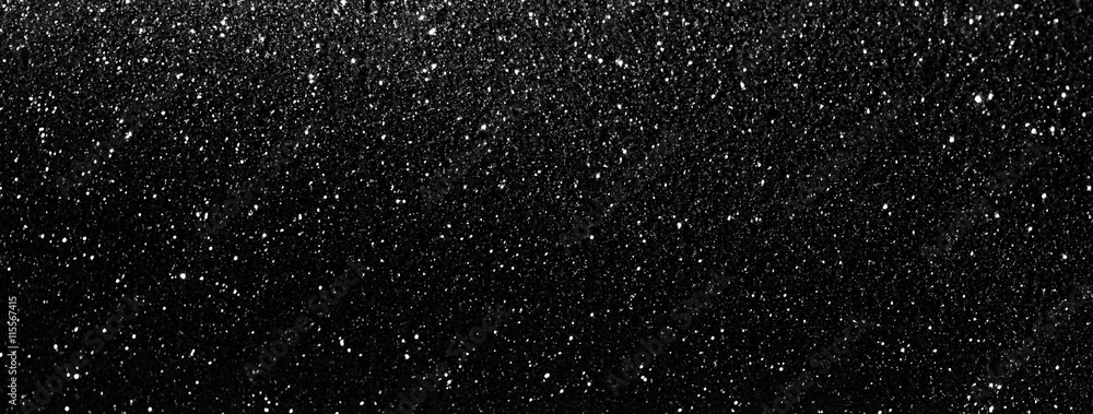 white black glitter texture abstract banner background - obrazy, fototapety, plakaty 