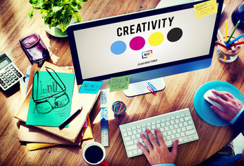 Sticker - Creativity Aspiration Inspiration Inspire Skills Concept