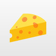 Color Cheese icon isolated on background. Modern flat pictogram,