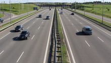 Traffic on highway freeway expressway 