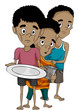 © BNP Design Studio - Kids Boys African Line Empty Plate Cup