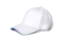 White Golf Cap For Man Or Woman On White Background