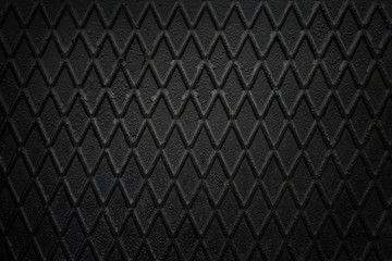  Black, non slip steel texture. Background of metal.