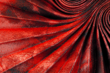 pleated fabric texture