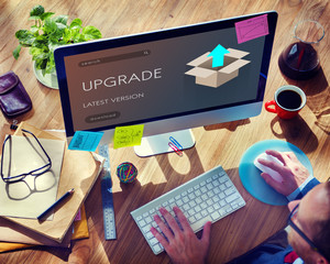 Wall Mural - upgrade update new version better graphics concept