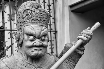 Chinese Guardian Statue in Wat Arun