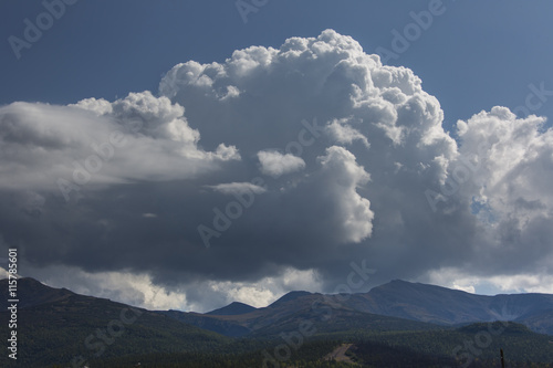 Fotografie, Tablou Gewitterwolken über Kamtschatka - Sibirien - Russland