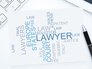 Wall Mural - Lawyer