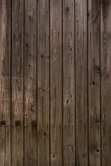 Sticker - old wooden fence background