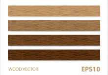 Wood Vector Background.