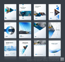 Brochure Template Layout, Cover Design Annual Report, Magazine, 