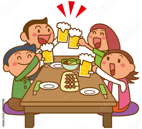 男女の飲み会 宴会 コンパ のイメージイラスト Buy This Stock Vector And Explore Similar Vectors At Adobe Stock Adobe Stock