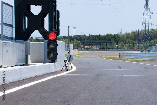 ピットロード 信号 サーキット Stock Photo Adobe Stock