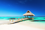 Fototapeta Fototapety z widokami - Beautiful tropical white sandy beach