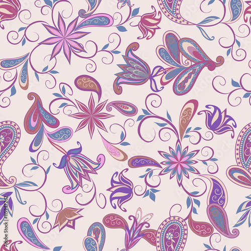 the-pattern-of-flowers-and-paisley-in-indian-style