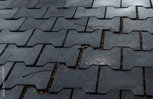 Design Of Cement Brick Floor Background Buy This Stock Photo And