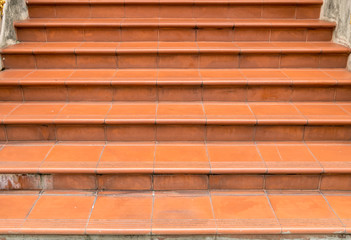 Wall Mural - Brown Tile Staircase