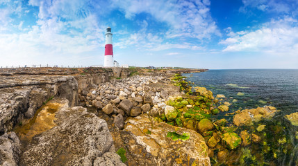 Wall Mural - The Portland Bill Lighthouse on the Isle of Portland in Dorset, UK