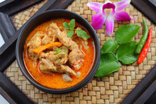 Red Curry With Pork.