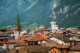 Fototapeta Sport - Roofs of Trento, Italy