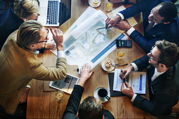 Wall Mural - analysis brainstorming business planning vision concept