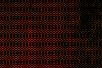 black and red metallic mesh background texture