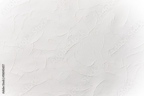 白い漆喰壁の模様　 Design of the white wall