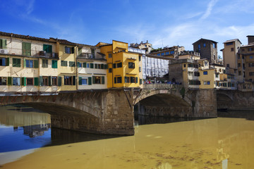 Wall Mural - Italy. Florence. Bridge Ponte Vecchio