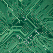 Circuit board electronic square texture