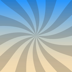Wall Mural - retro colour ray background in vintage style