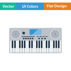 Wall Mural - Music synthesizer icon