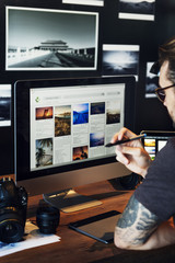graphic design pictures computer technology concept