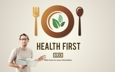 Poster - Health First Nutrition Active Diet Wellness Concept