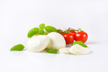 Poster - mozzarella, tomatoes and basil