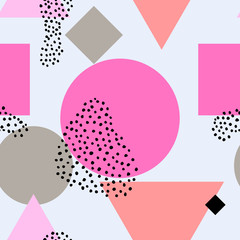 Aufkleber - Scandinavian seamless pattern