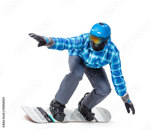 Dekoracja na wymiar  portret-mlodego-czlowieka-w-odziezy-sportowej-z-snowboardem-na-bialym-tle-na-bialym-tle