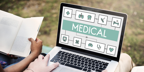 Wall Mural - medical medicine health hospital cure concept