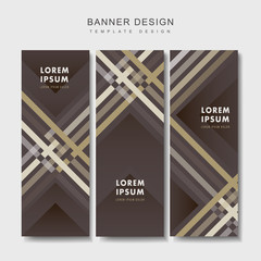 Canvas Print - elegant banner template