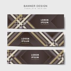 Canvas Print - elegant banner template