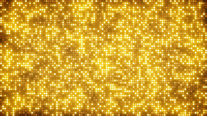Wall Mural - gold glitter dots abstract background