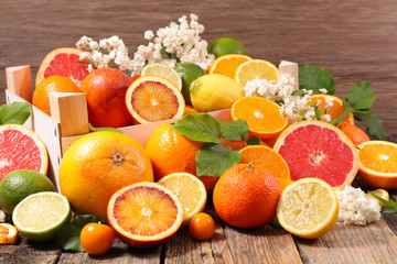 assorted citrus fruit