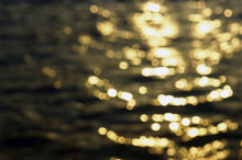Reflections Of Sun On The Water In The Defocusing