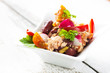 Delicious tuna salad with crunchy vegetables