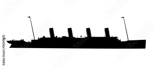 Valokuva  The Titanic Silhouette