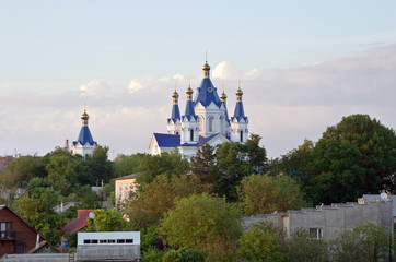 Church of St George in Kamyanets-Podilsky old town. Located in t